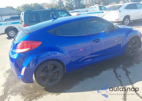 2012 Hyundai Veloster Base W/Black from USA, damaged, VIN KMHTC6AD3CU049985